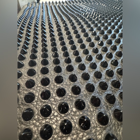 Christian Louboutin Studded Peter Clutch (Black) - Picture 11 of 13